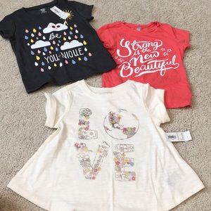3 2t girls T-shirt’s from Old Navy